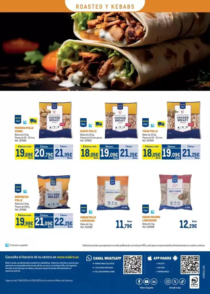 Catálogo de Especial Carnes Canarias 7 de abril al 4 de mayo 2025 - Página 56