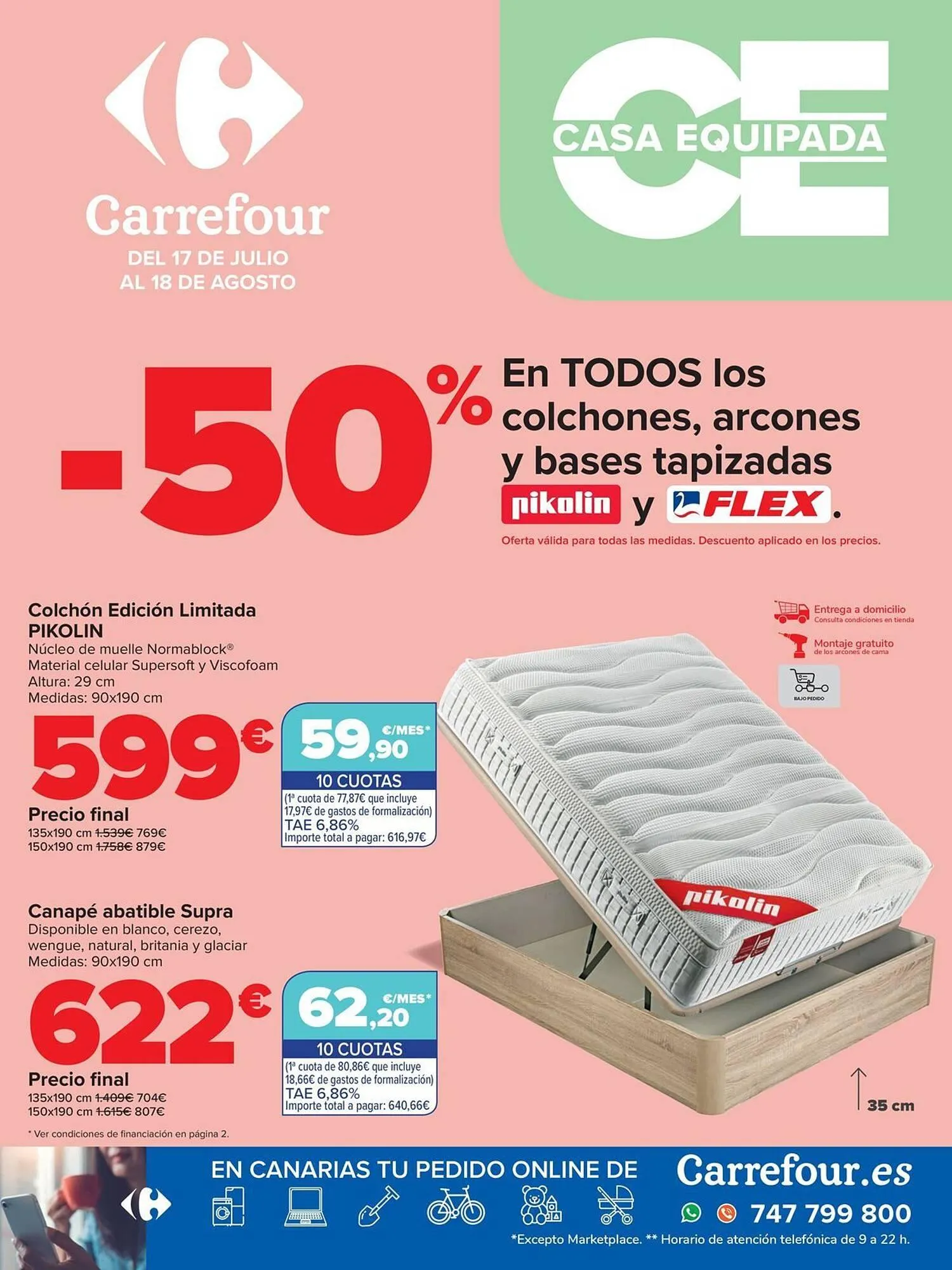 Catálogo de Folleto Carrefour 17 de julio al 18 de agosto 2025 - Página 1