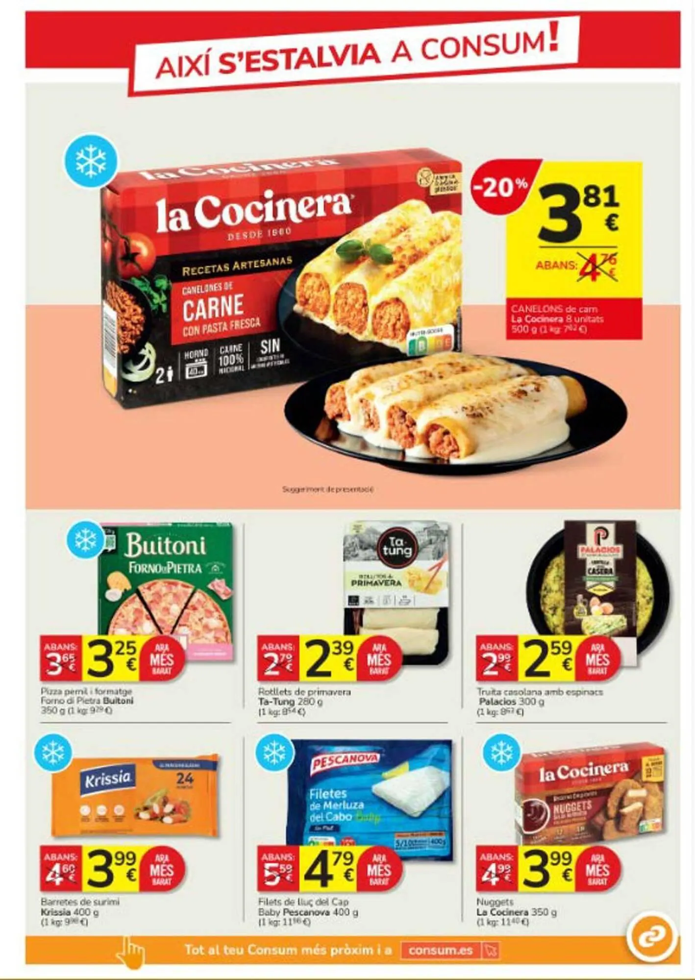 Catálogo de Folleto Consum 9 de febrero al 21 de febrero 2024 - Página 13