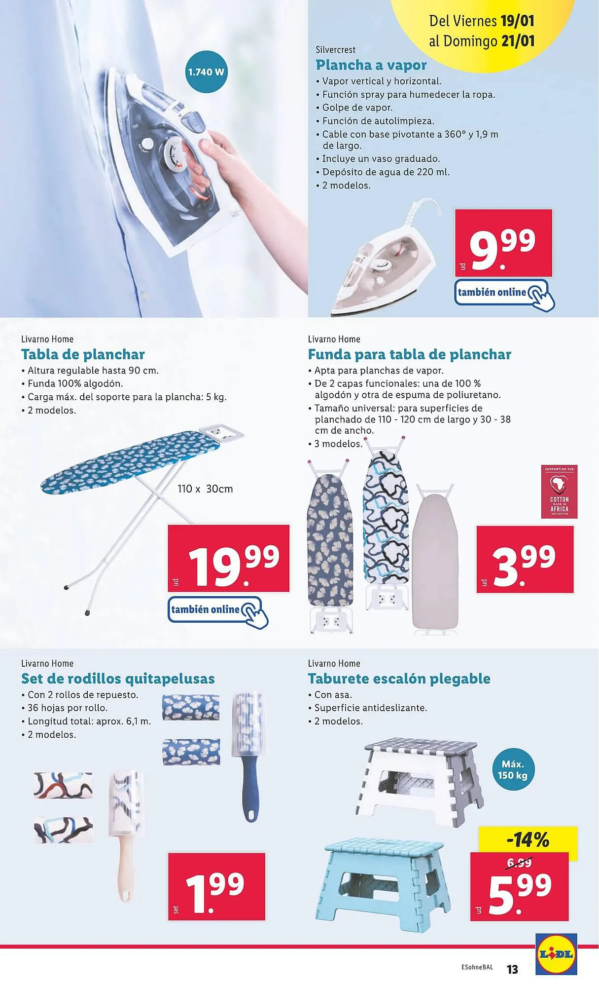 Catálogo de Folleto Lidl 15 de enero al 21 de enero 2024 - Página 13