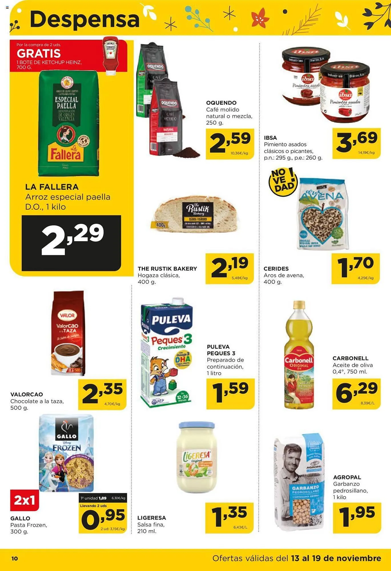 Catálogo de Folleto Alimerka 13 de noviembre al 19 de noviembre 2023 - Página 10