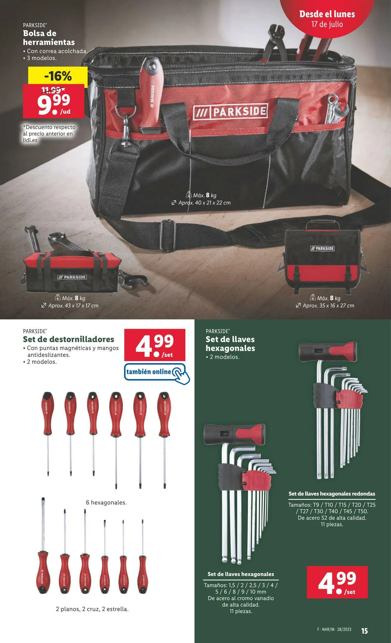 Catálogo de Lidl Oferta actual 13 de julio al 19 de julio 2023 - Página 15