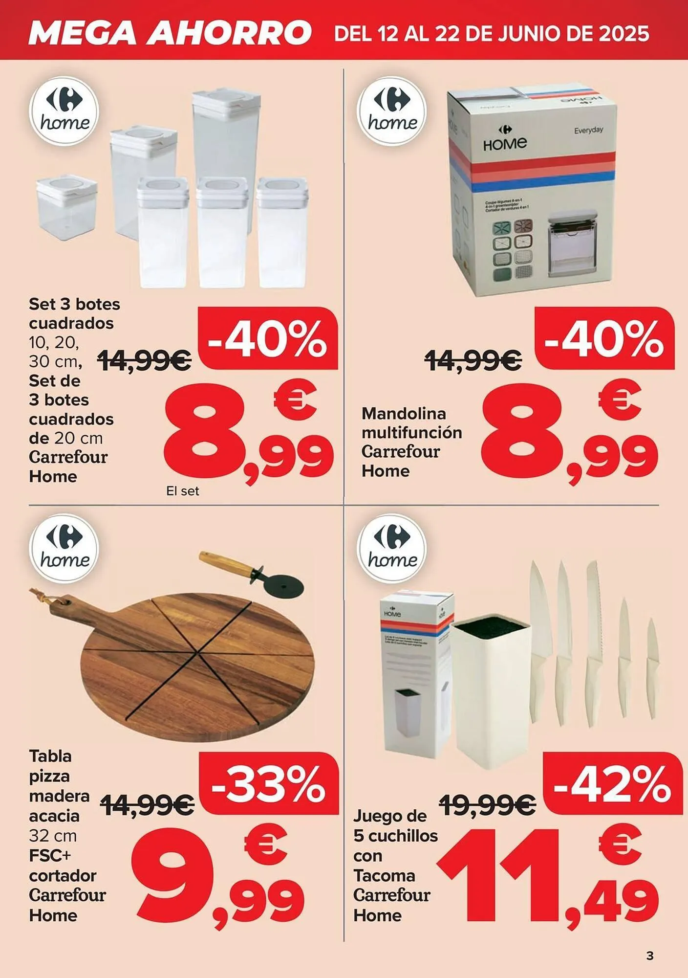 Catálogo de Folleto Carrefour 12 de junio al 22 de junio 2025 - Página 3