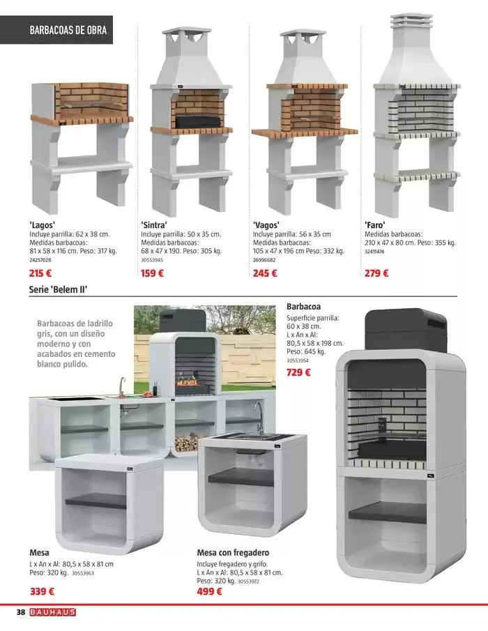 Catálogo de Barbacoas, cocinar al aire libre 8 de mayo al 6 de junio 2025 - Página 38
