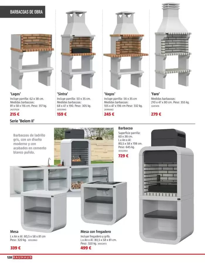 Catálogo de Bauhaus Verano 1 de junio al 31 de agosto 2025 - Página 128