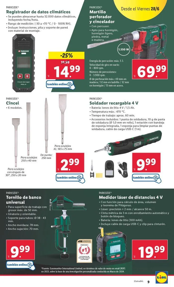 Catálogo de Precio nº1 24 de junio al 30 de junio 2024 - Página 35