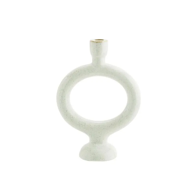 Ceramic Circle Candlestick