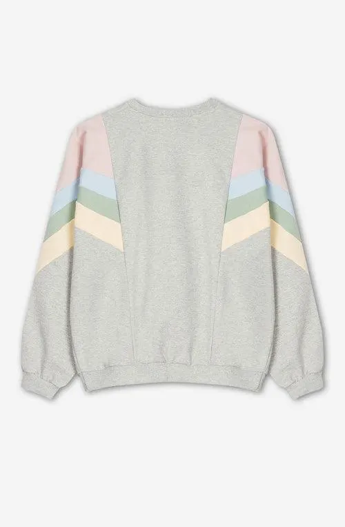 Grey/Pink Panther/ Sky Ginger Sweatshirt