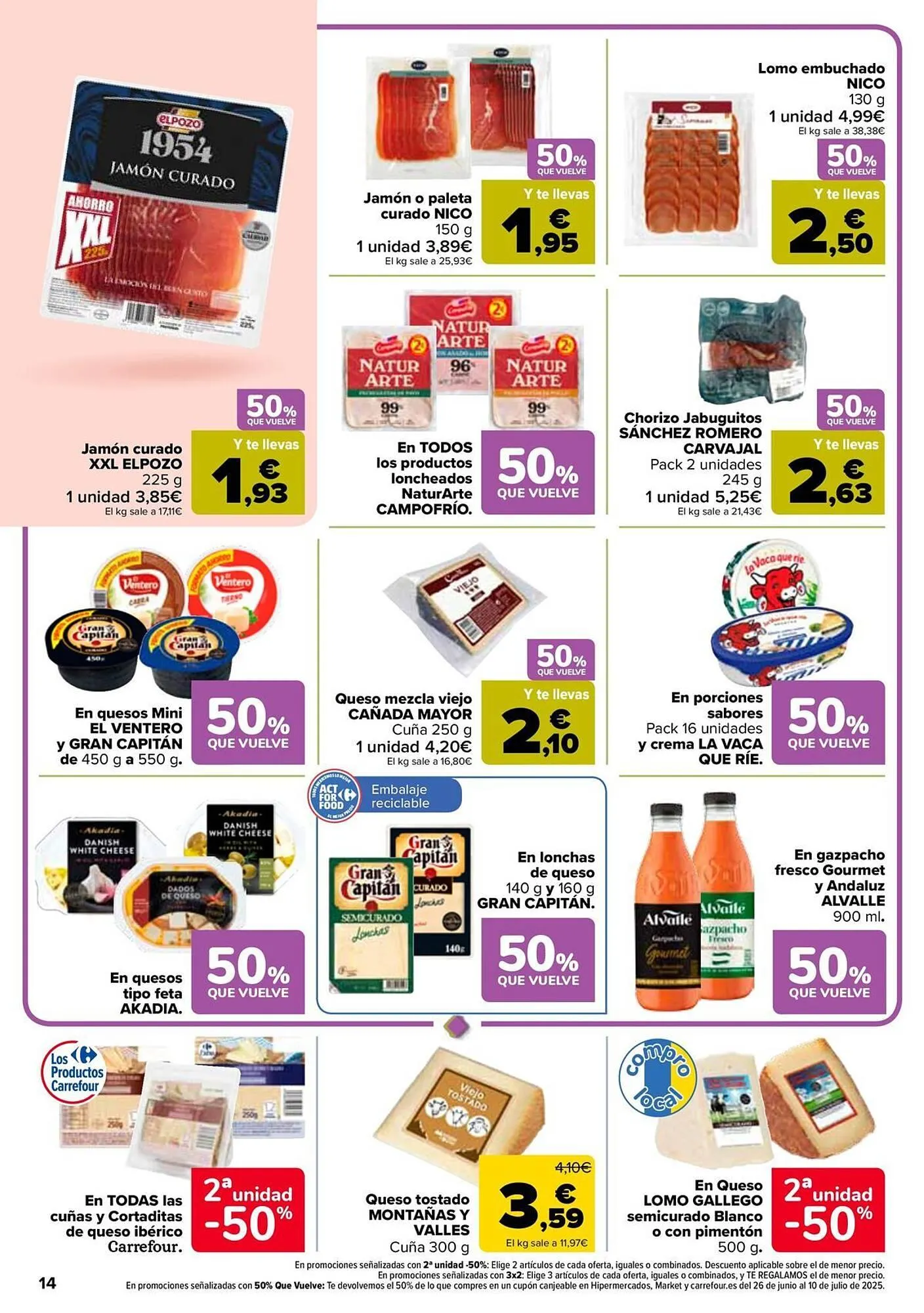 Catálogo de Folleto Carrefour 12 de junio al 25 de junio 2025 - Página 14