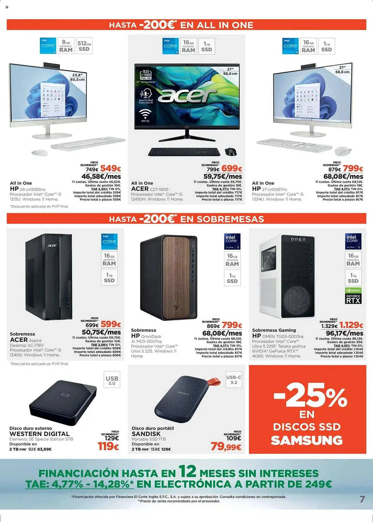 Catálogo de Folleto El Corte Inglés 27 de junio al 7 de julio 2025 - Página 7