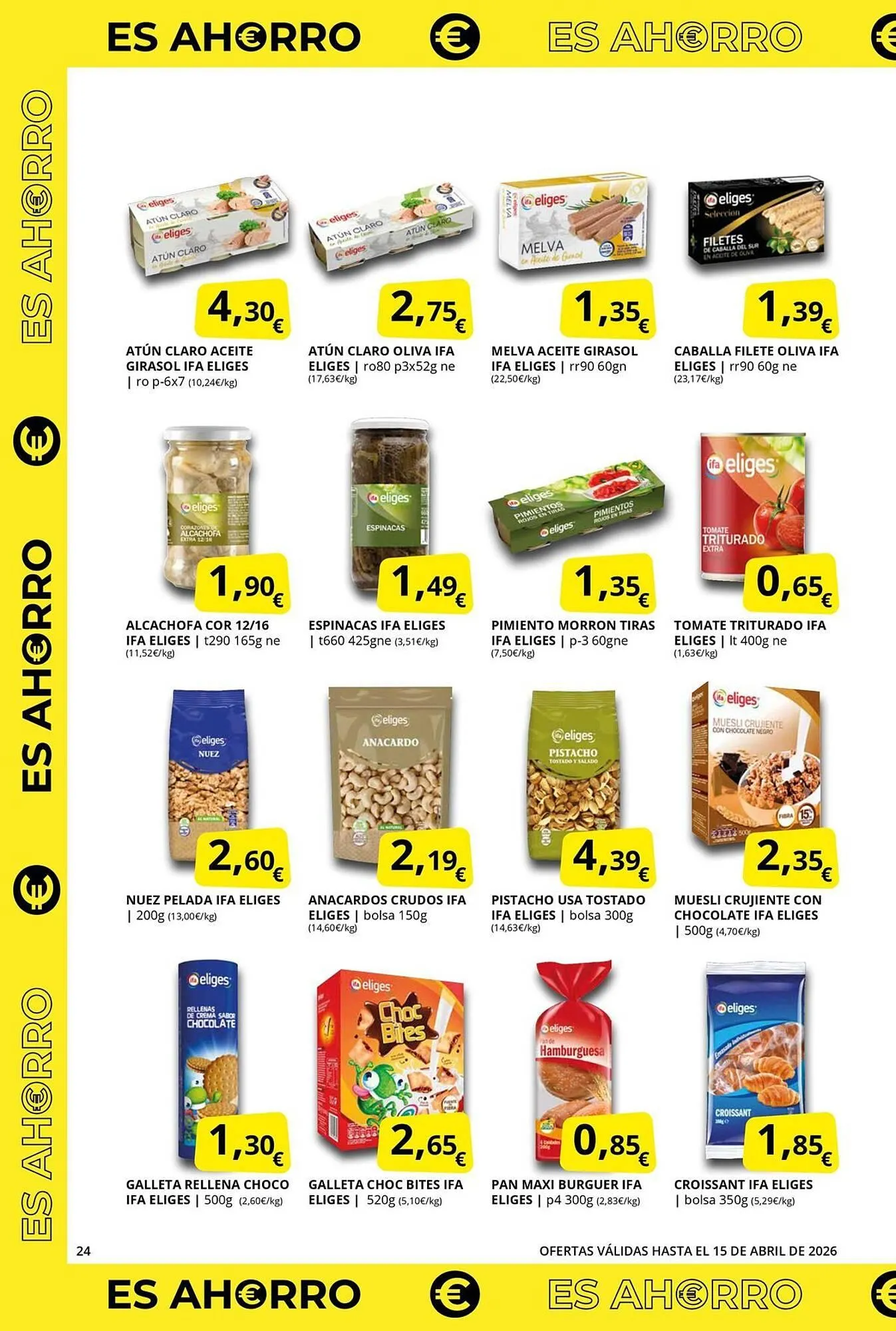 Catálogo de Folleto Supermercados MAS 27 de marzo al 29 de abril 2026 - Página 24