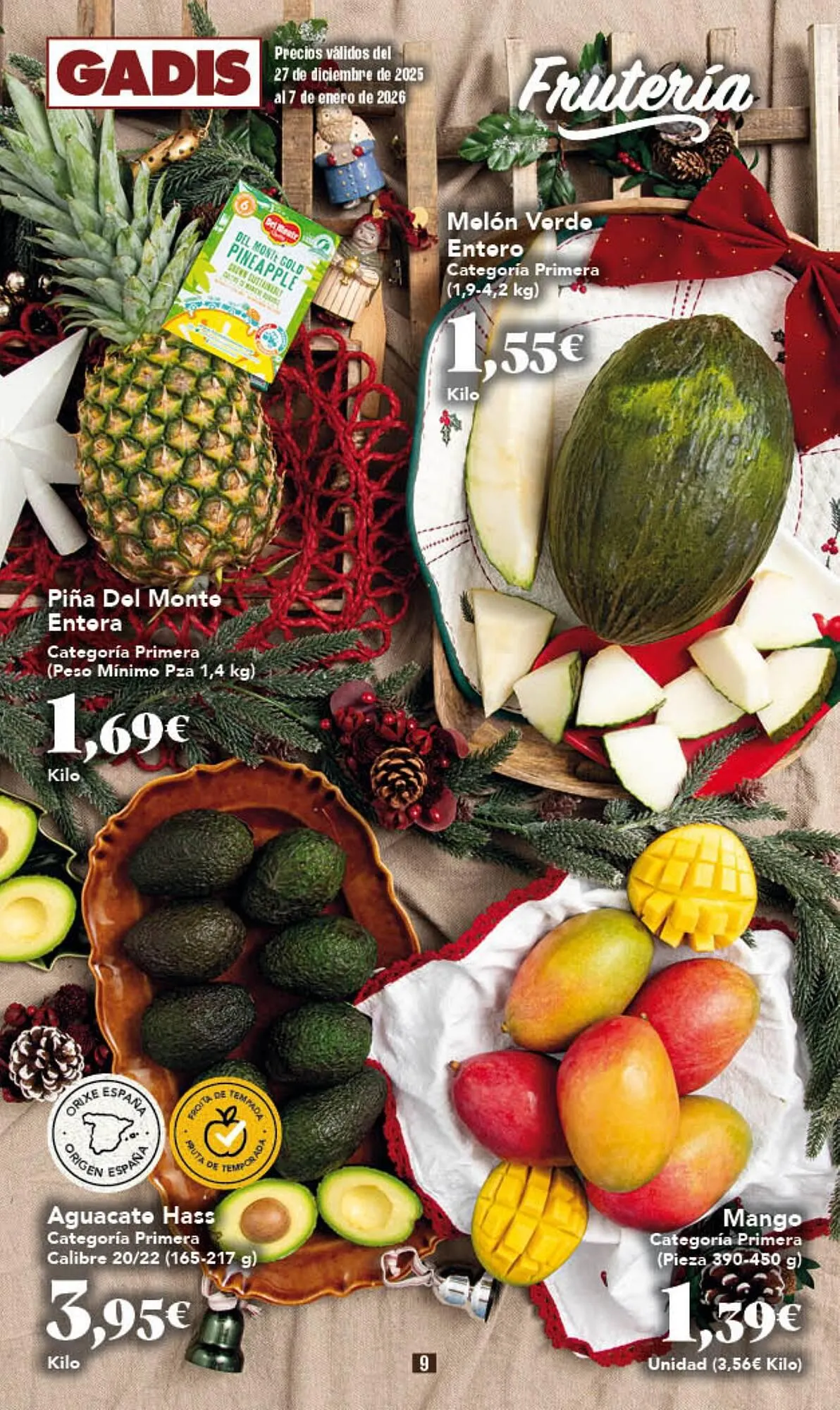 Catálogo de Folleto Gadis 27 de diciembre al 7 de enero 2026 - Página 9