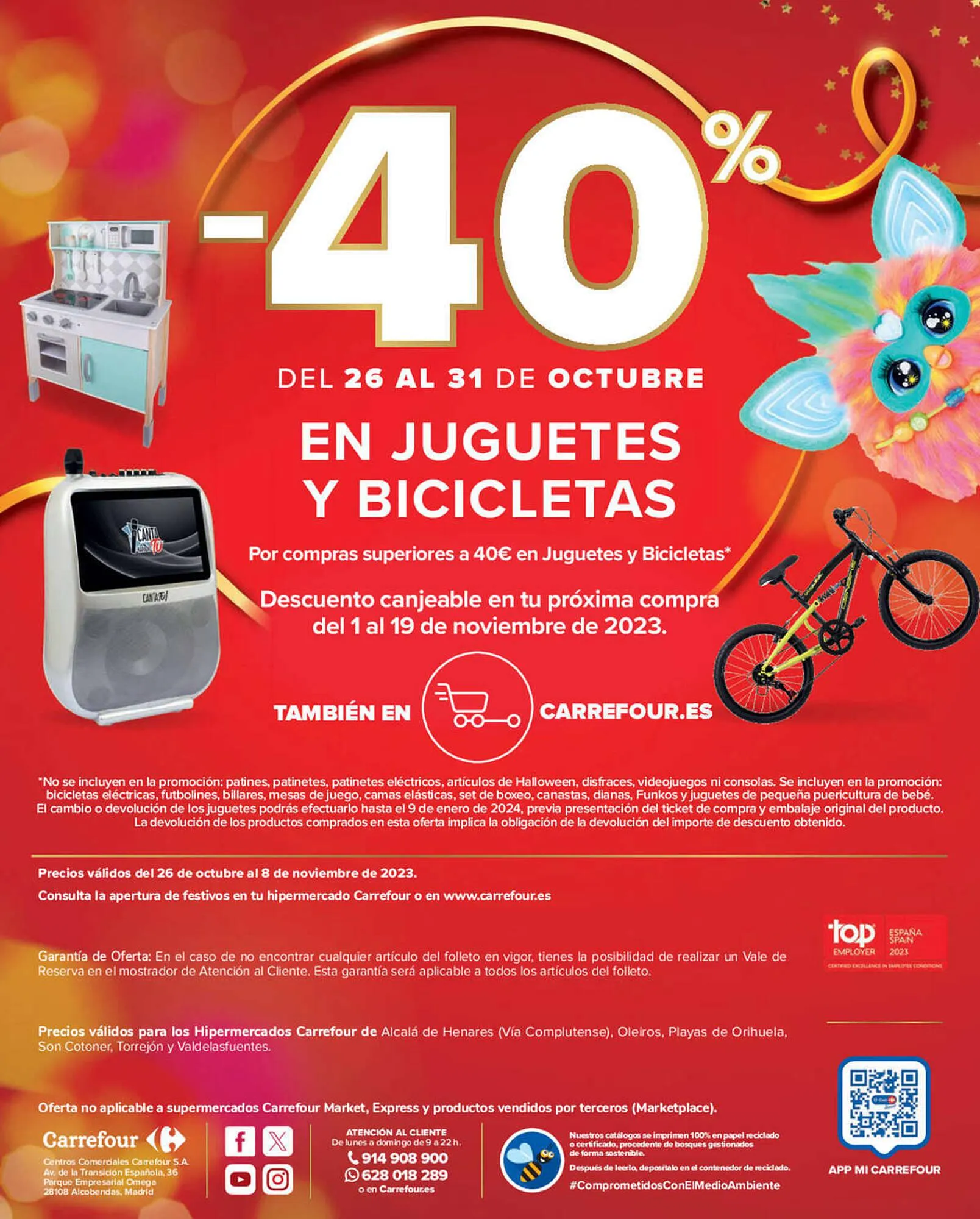 Catálogo de Folleto Carrefour 26 de octubre al 8 de noviembre 2023 - Página 28