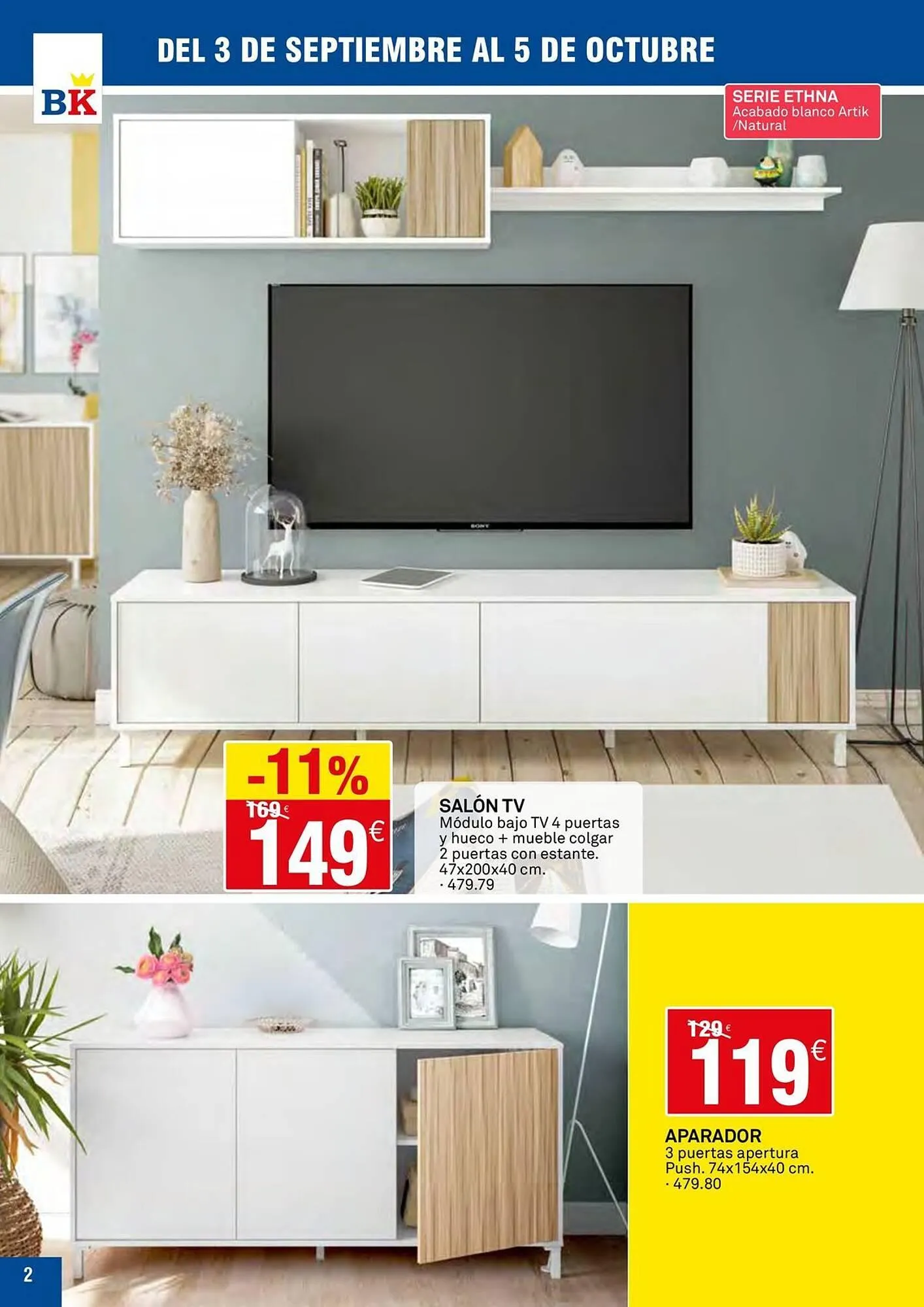 Catálogo de Catálogo Bricoking 3 de septiembre al 15 de octubre 2025 - Página 2