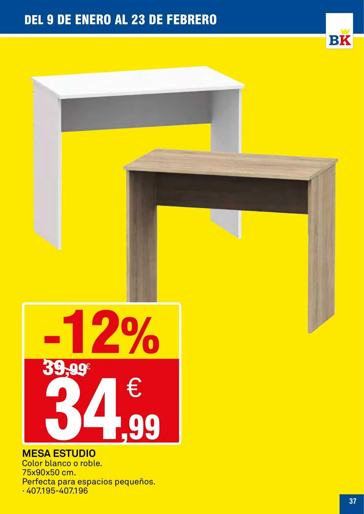 Catálogo de Bricoking Oferta actual 23 de enero al 6 de febrero 2025 - Página 37