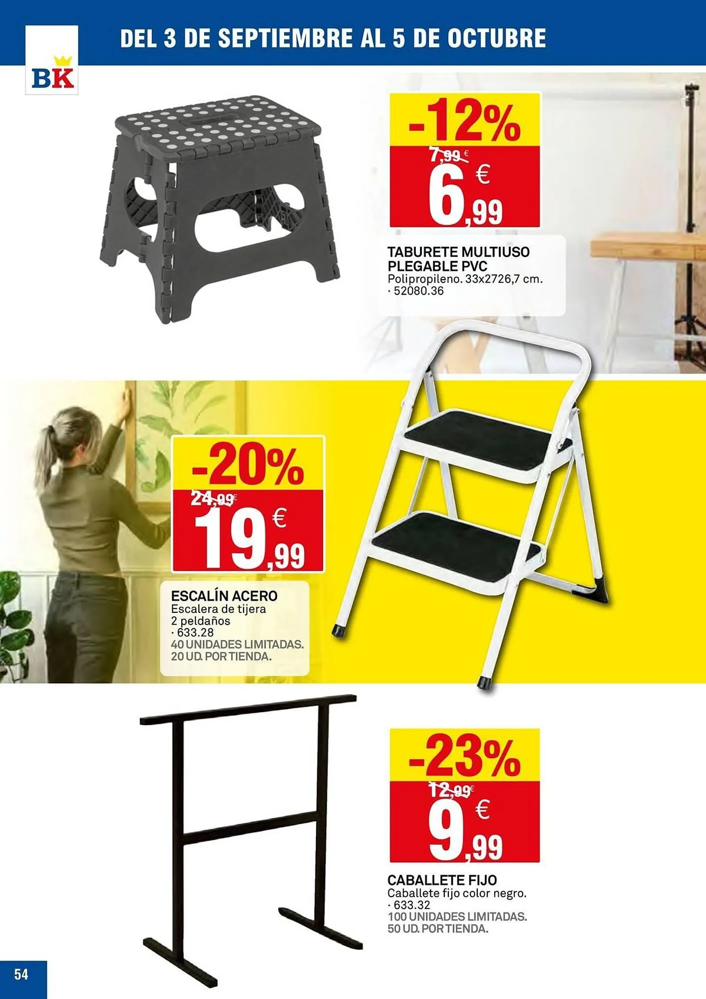 Catálogo de Catálogo Bricoking 3 de septiembre al 15 de octubre 2025 - Página 54