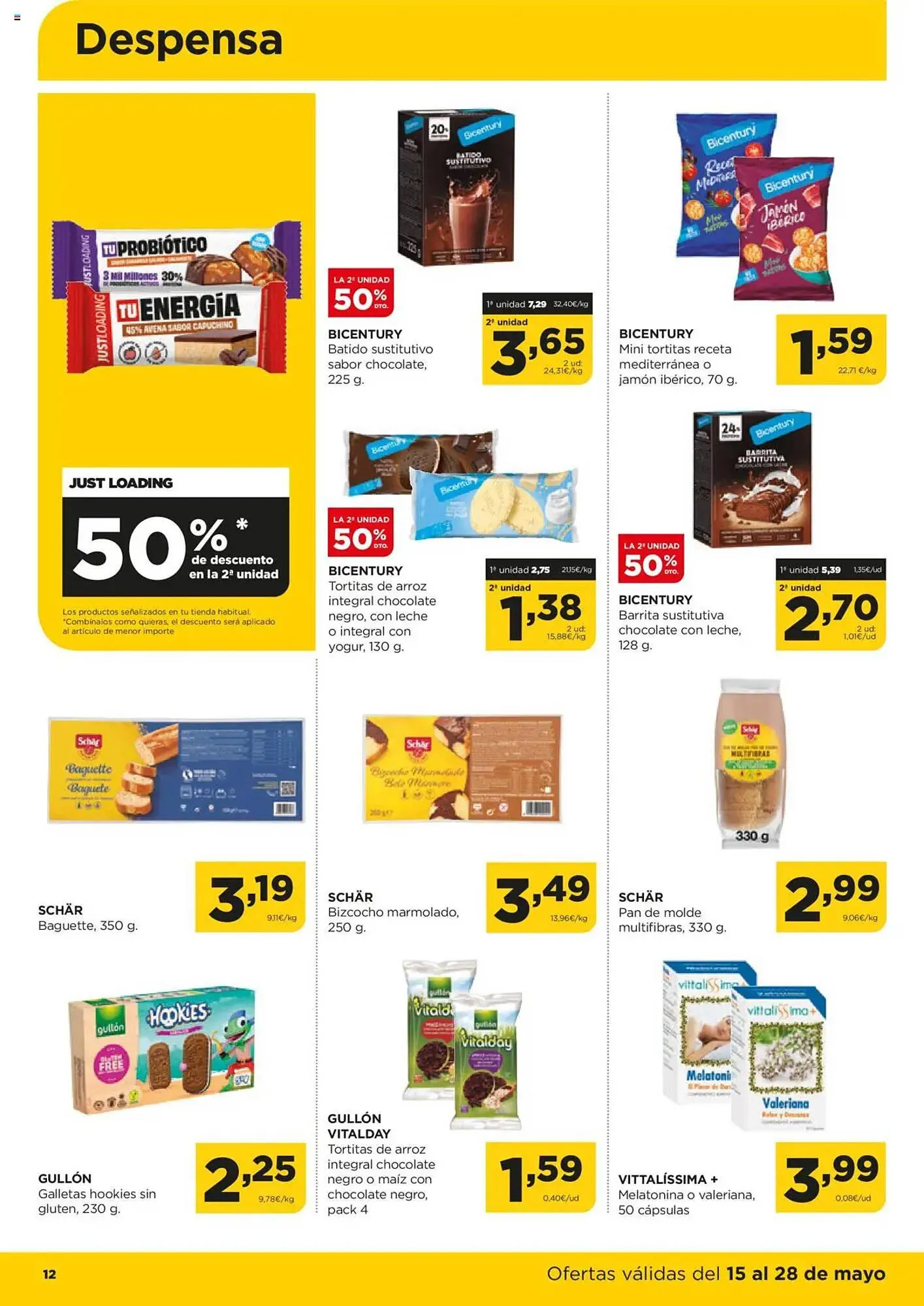 Catálogo de Folleto Alimerka 15 de mayo al 28 de mayo 2025 - Página 12