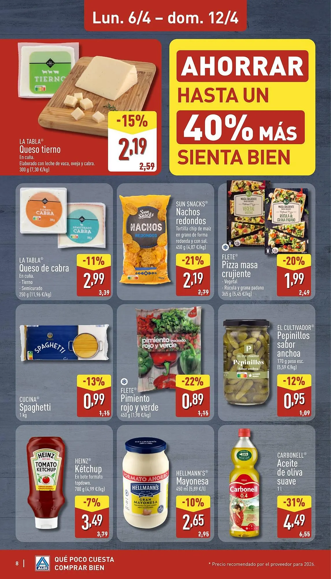 Catálogo de Folleto ALDI 6 de abril al 12 de abril 2026 - Página 8