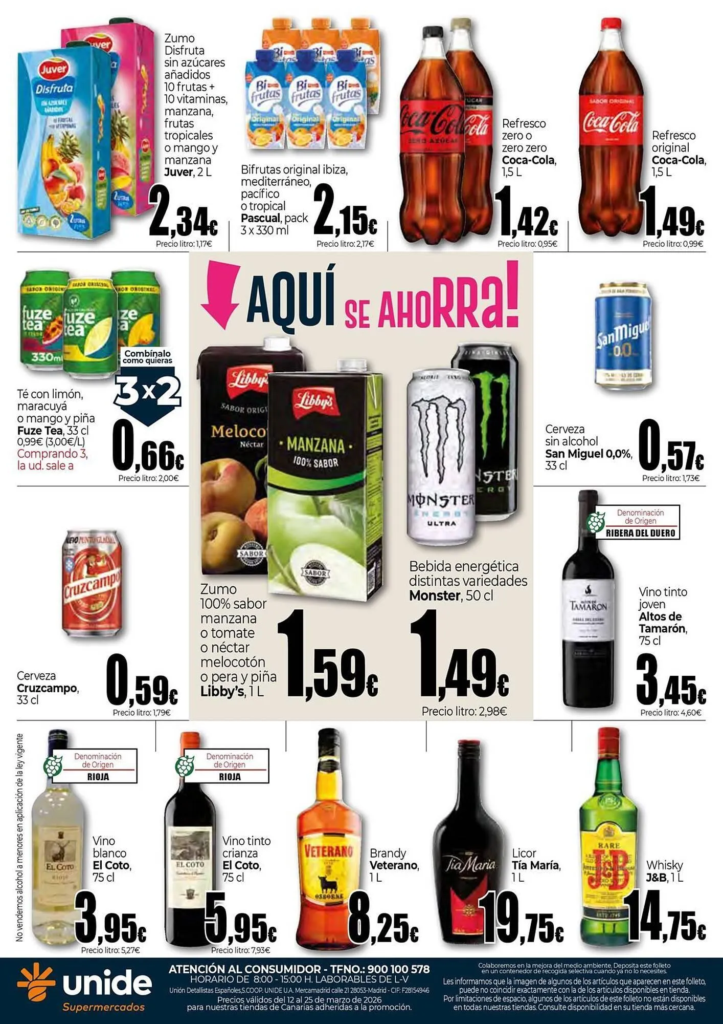Catálogo de Folleto Unide Supermercados 12 de marzo al 25 de marzo 2026 - Página 8