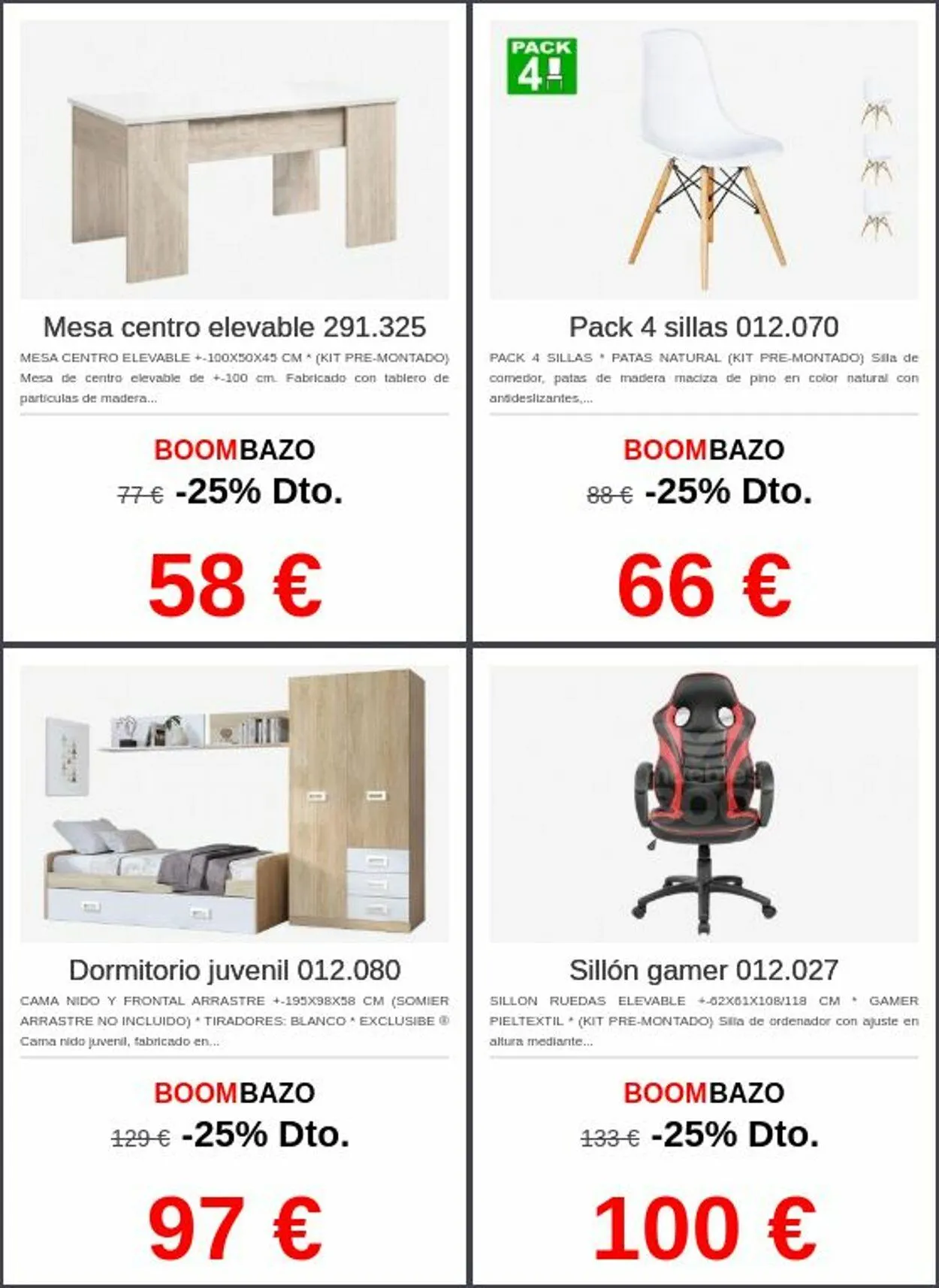 Catálogo de Muebles BOOM Oferta actual 23 de junio al 2 de julio 2025 - Página 2