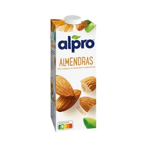 ALPRO Bebida de almendras mediterráneas 100% vegetal ALPRO 1 l.