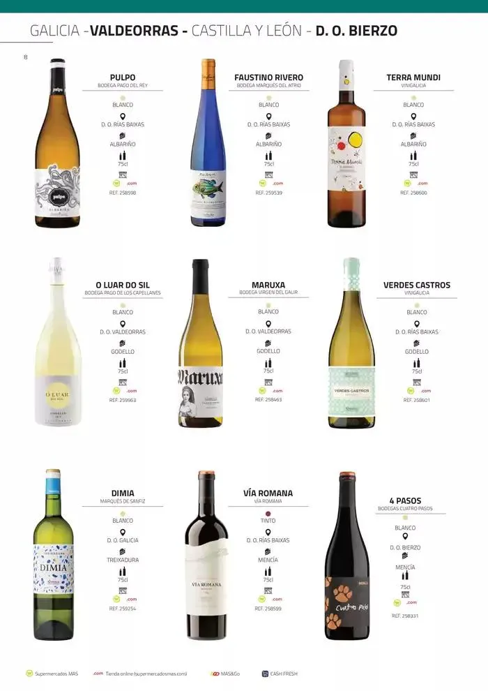 Catálogo de Catálogo Vinos 2025 23 de diciembre al 31 de marzo 2025 - Página 8