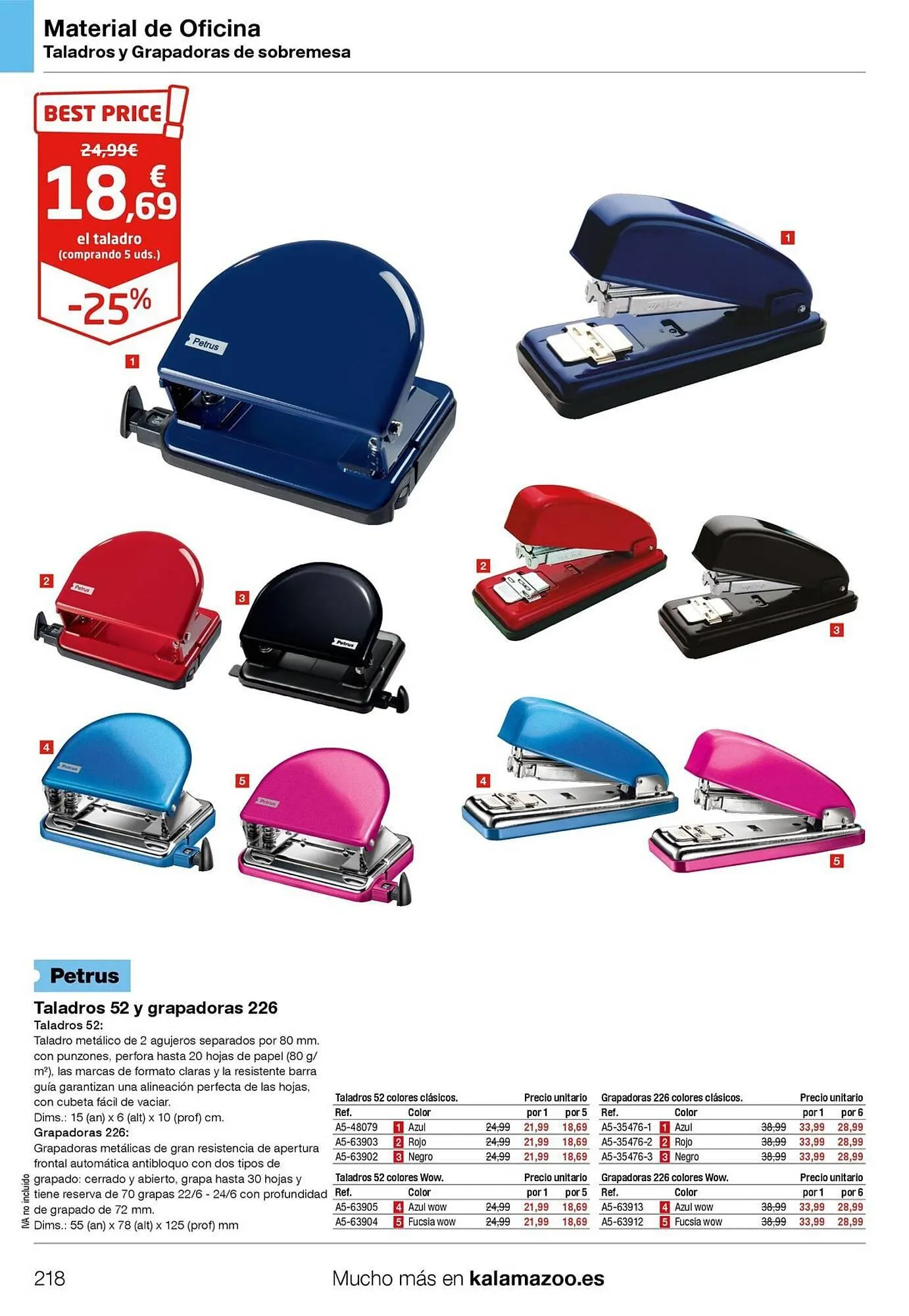 Catálogo de Folleto Staples Kalamazoo 19 de enero al 31 de diciembre 2026 - Página 218