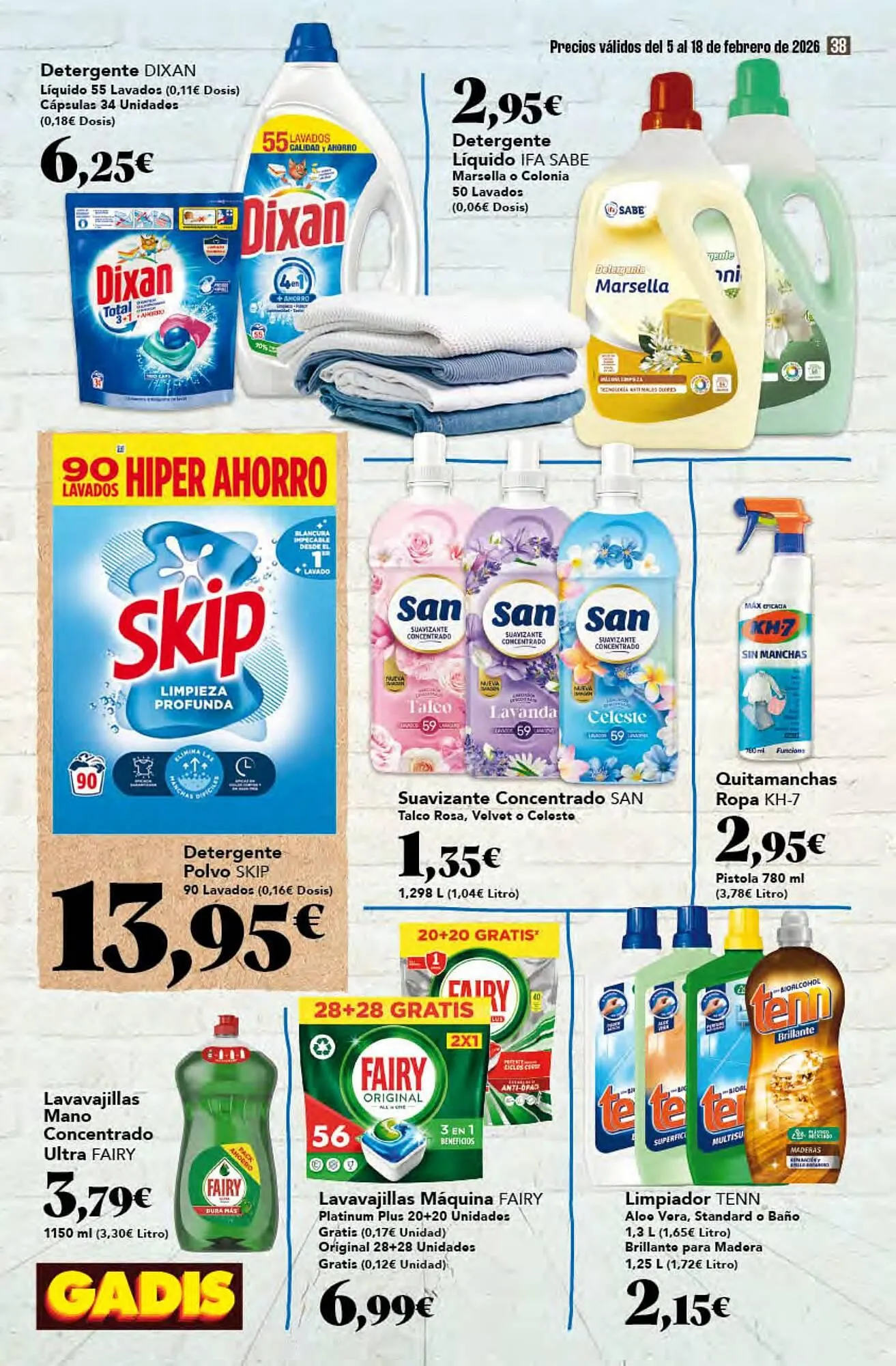Catálogo de Folleto Gadis 5 de febrero al 18 de febrero 2026 - Página 38