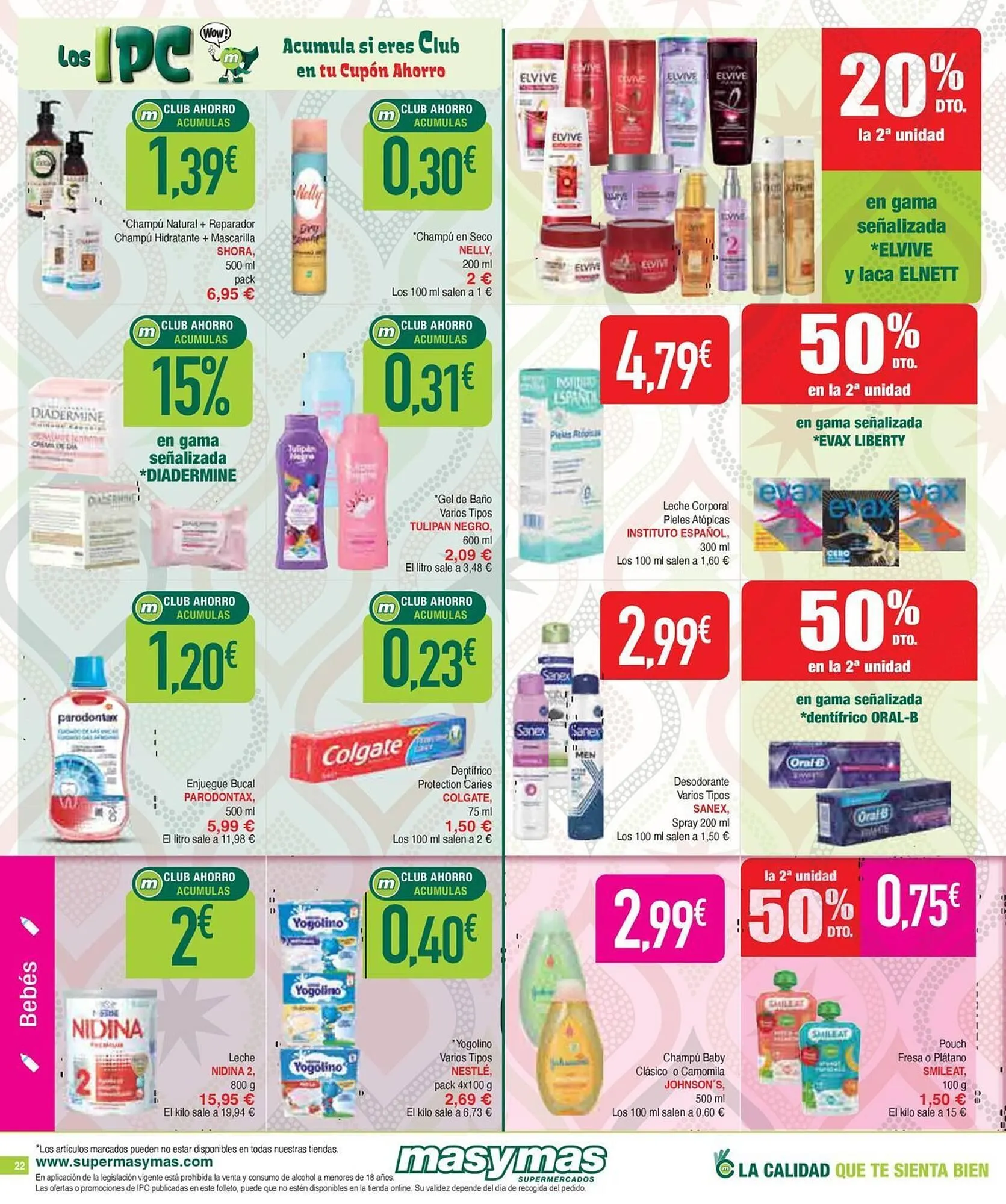 Catálogo de Folleto Masymas 18 de diciembre al 7 de enero 2026 - Página 22