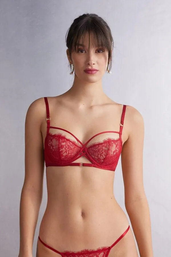 Intricate Surface Carioca Bra