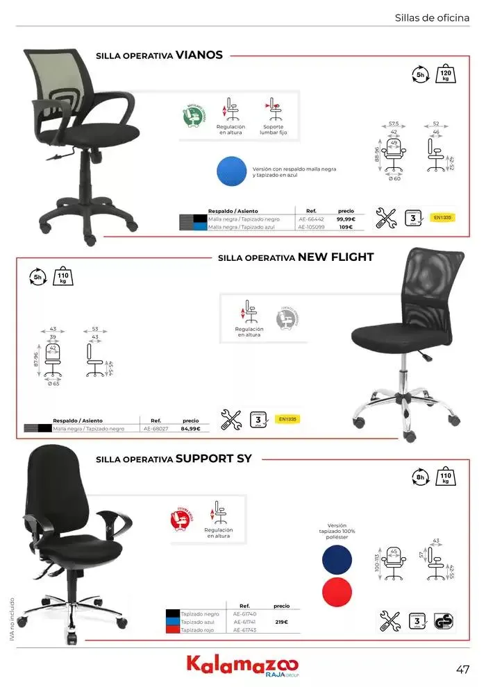 Catálogo de Mobiliario de Oficina 27 de marzo al 31 de diciembre 2025 - Página 47