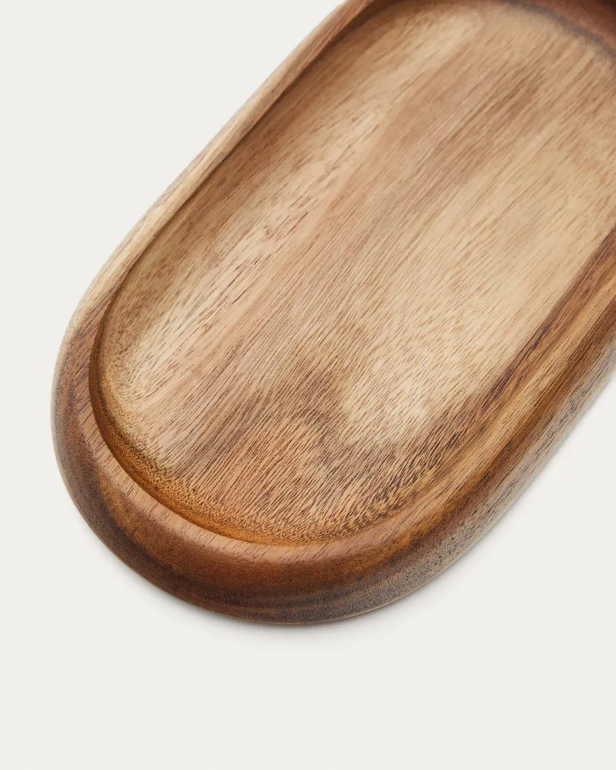 Bandeja Senda de madera de acacia