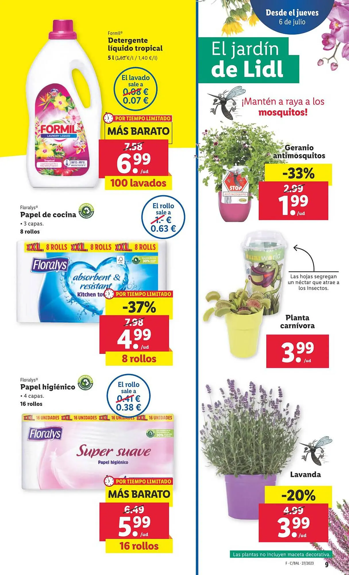 Catálogo de Folleto Lidl 29 de junio al 13 de julio 2023 - Página 9