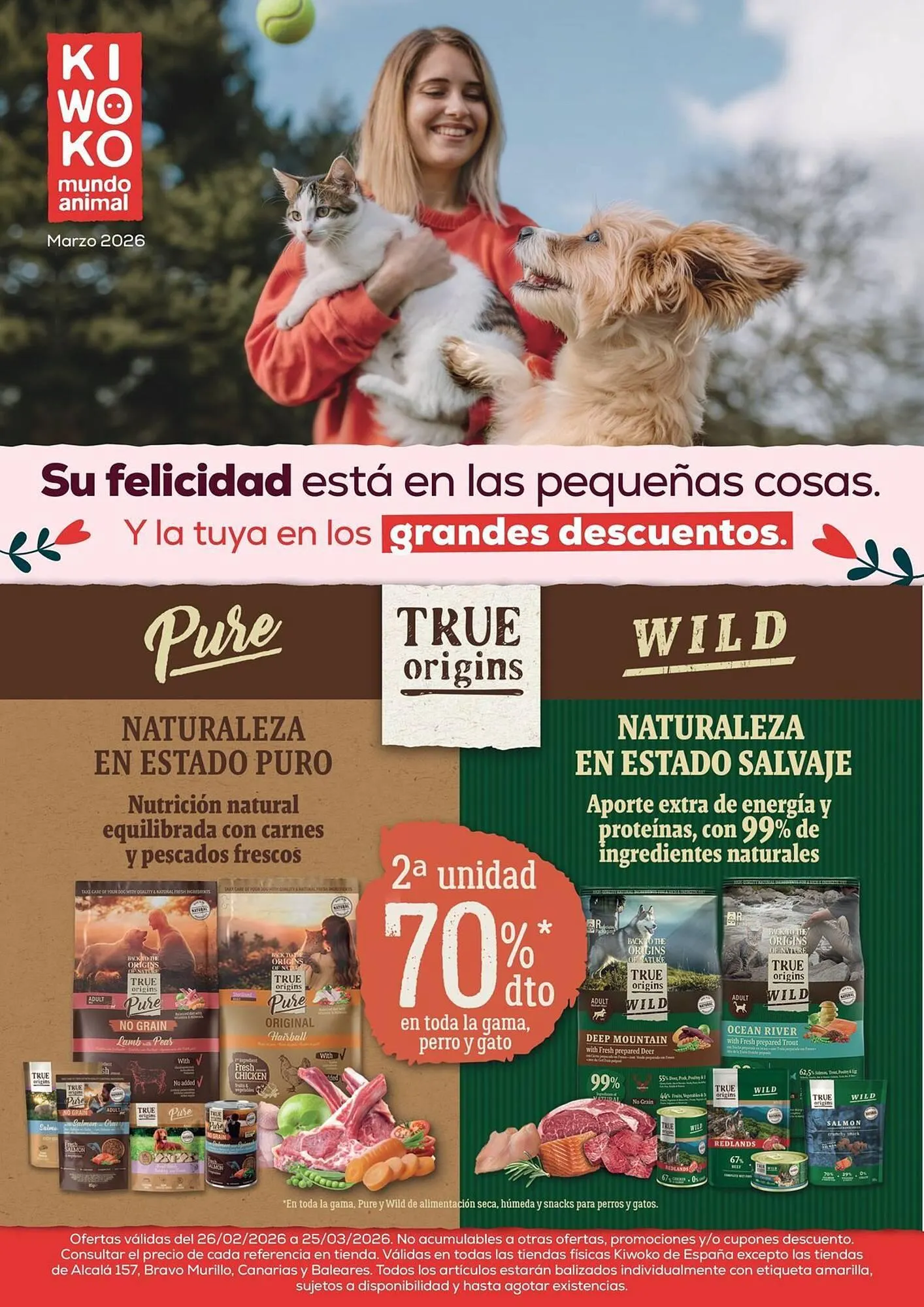Catálogo de Folleto Kiwoko 26 de febrero al 25 de marzo 2026 - Página 1