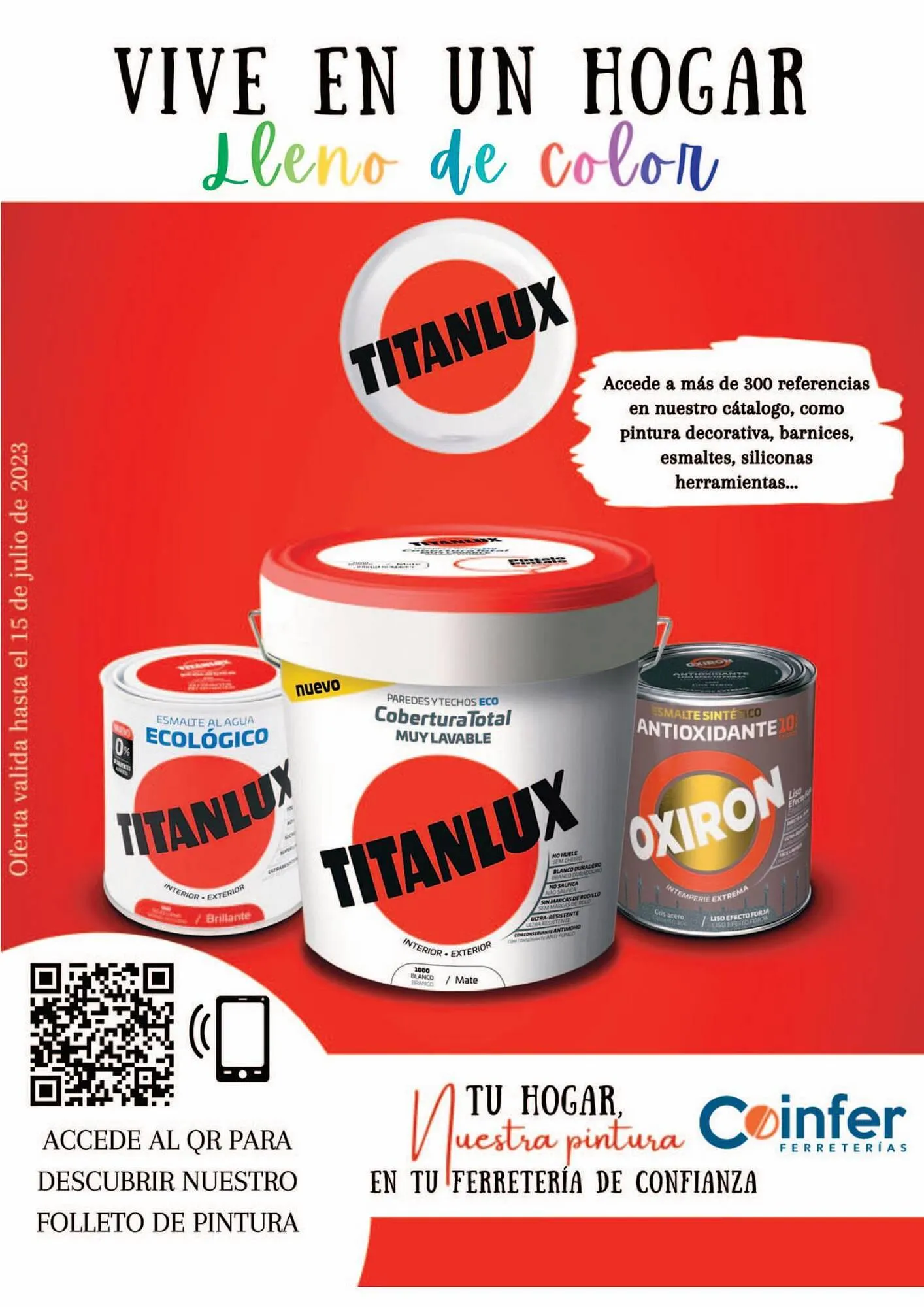 Catálogo de Folleto Coinfer 3 de mayo al 15 de julio 2023 - Página 1