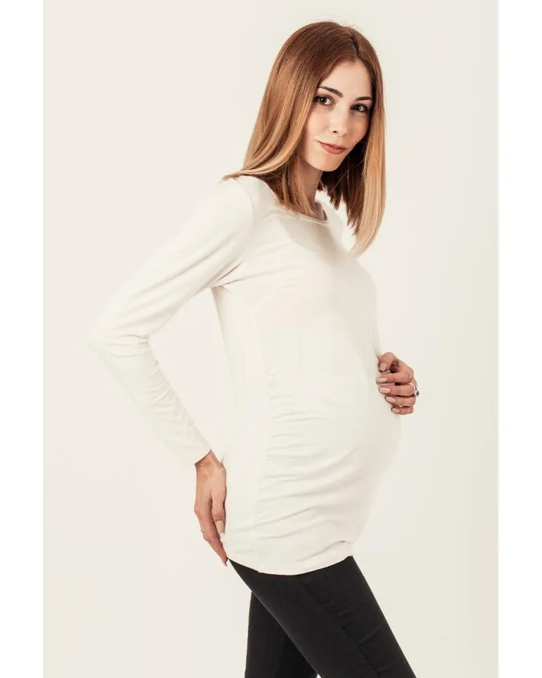 CAMISETA PREMAMÁ BUMP MANGA LARGA