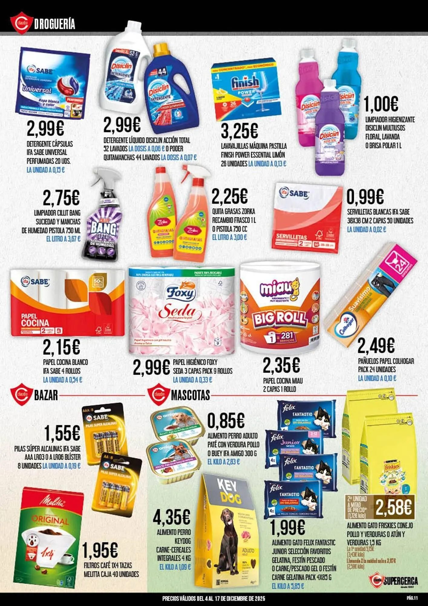 Catálogo de Folleto Claudio 4 de diciembre al 17 de diciembre 2025 - Página 11