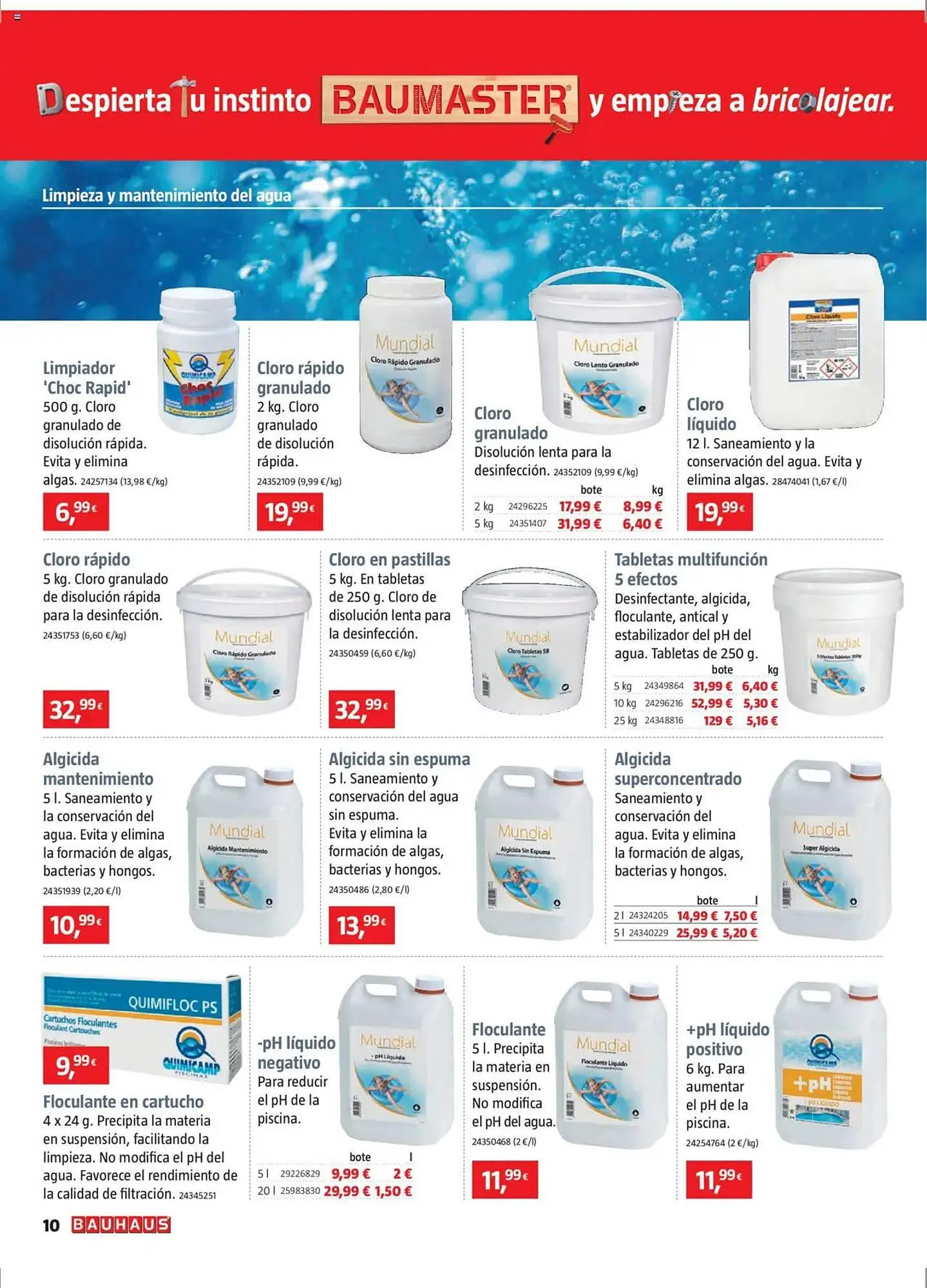 Catálogo de Folleto Bauhaus 29 de mayo al 25 de junio 2025 - Página 10