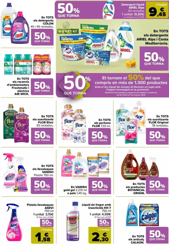 Catálogo de 50% QUE VUELVE + 3x2 10 de abril al 21 de abril 2025 - Página 55