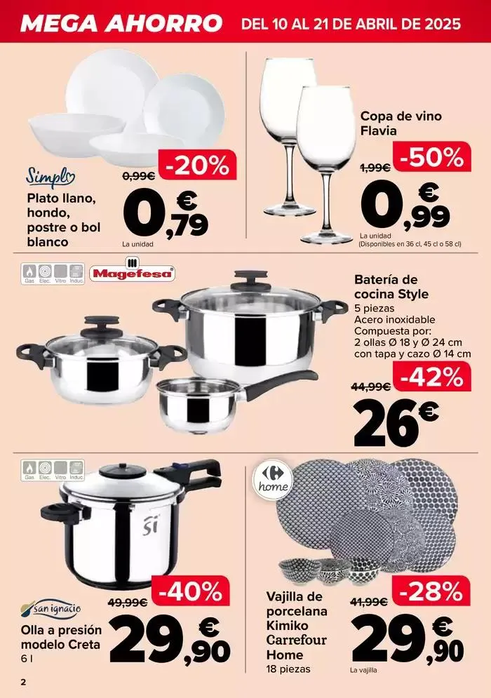 Catálogo de BAZAR-CASA HOGAR 10 de abril al 21 de abril 2025 - Página 2