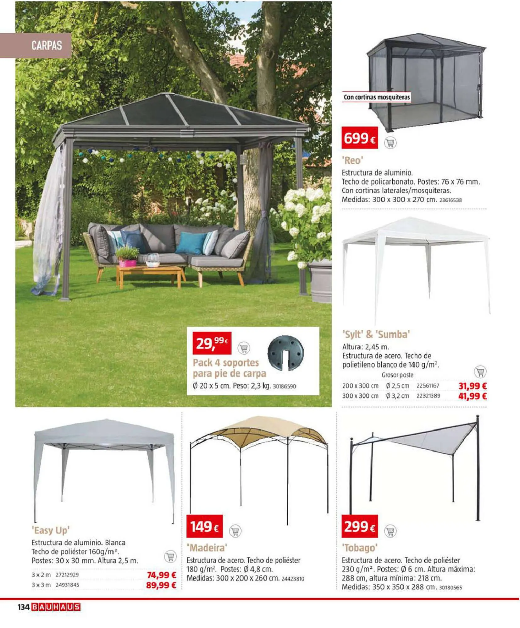 Catálogo de Folleto Bauhaus 7 de marzo al 15 de agosto 2023 - Página 134