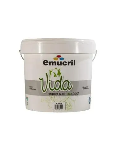Pintura Blanca Ecológica Emucril Vida