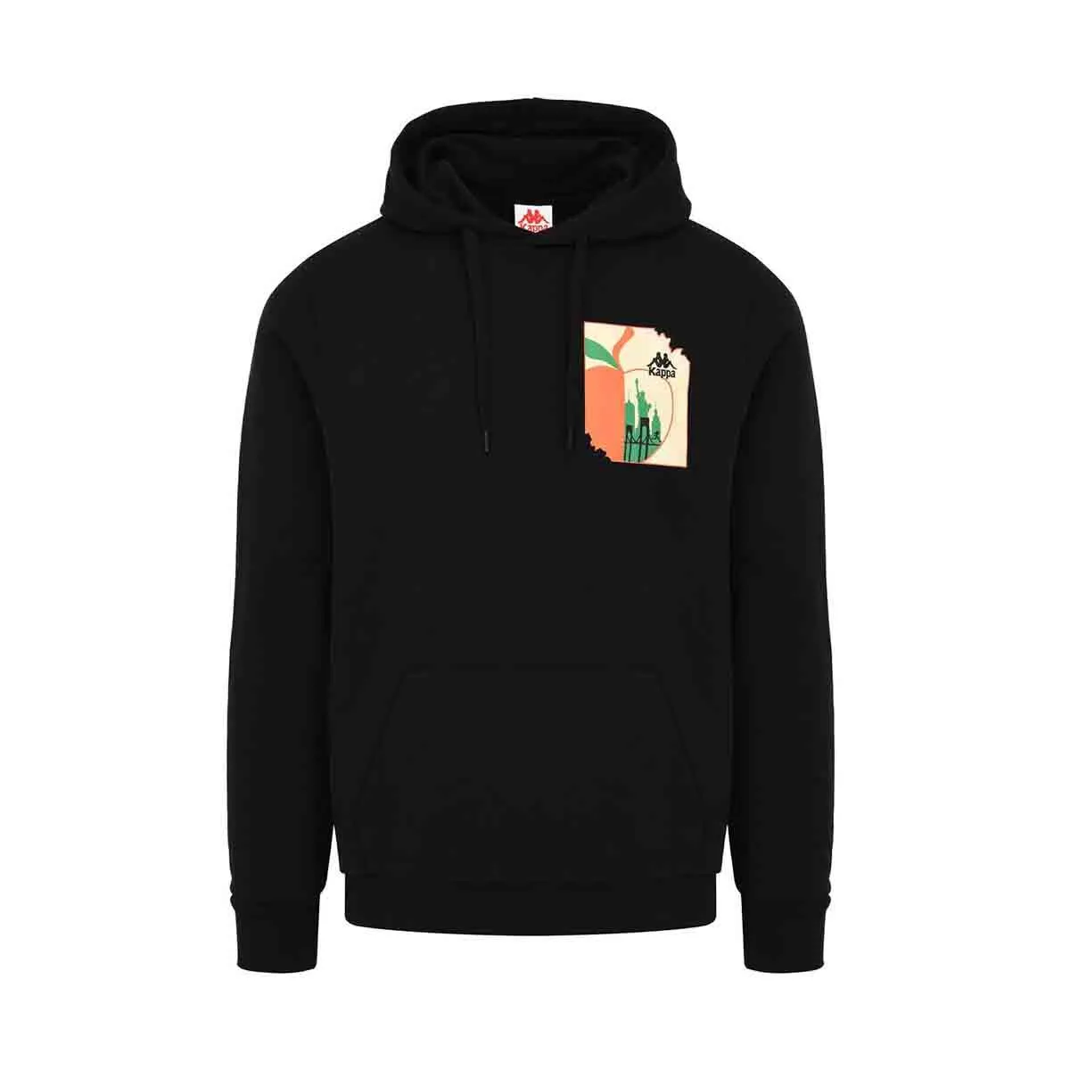 Sudadera con capucha Valter Authentic Negro