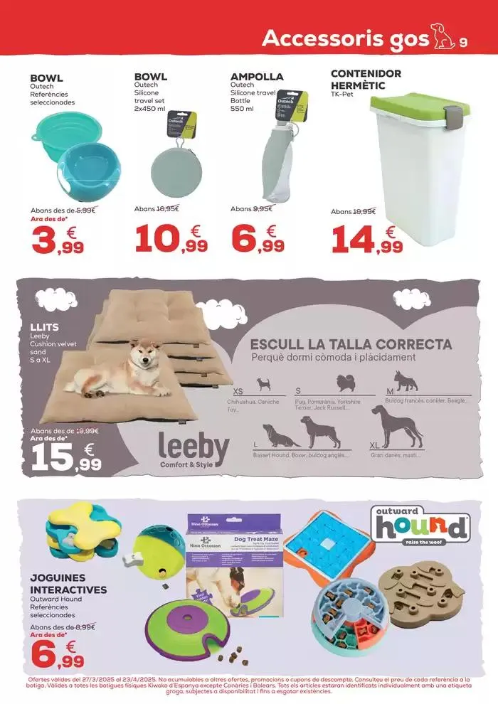 Catálogo de Descobreix un univers infinit per a tots els animals 27 de marzo al 23 de abril 2025 - Página 9