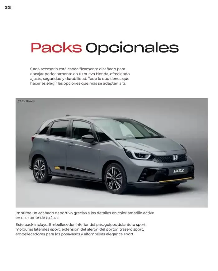 Catálogo de Honda Jazz-Hybrid 30 de agosto al 30 de junio 2025 - Página 30