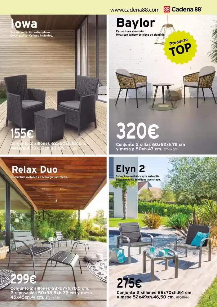 Catálogo de Transforma tu jardín y terraza 1 de enero al 31 de diciembre 2025 - Página 5