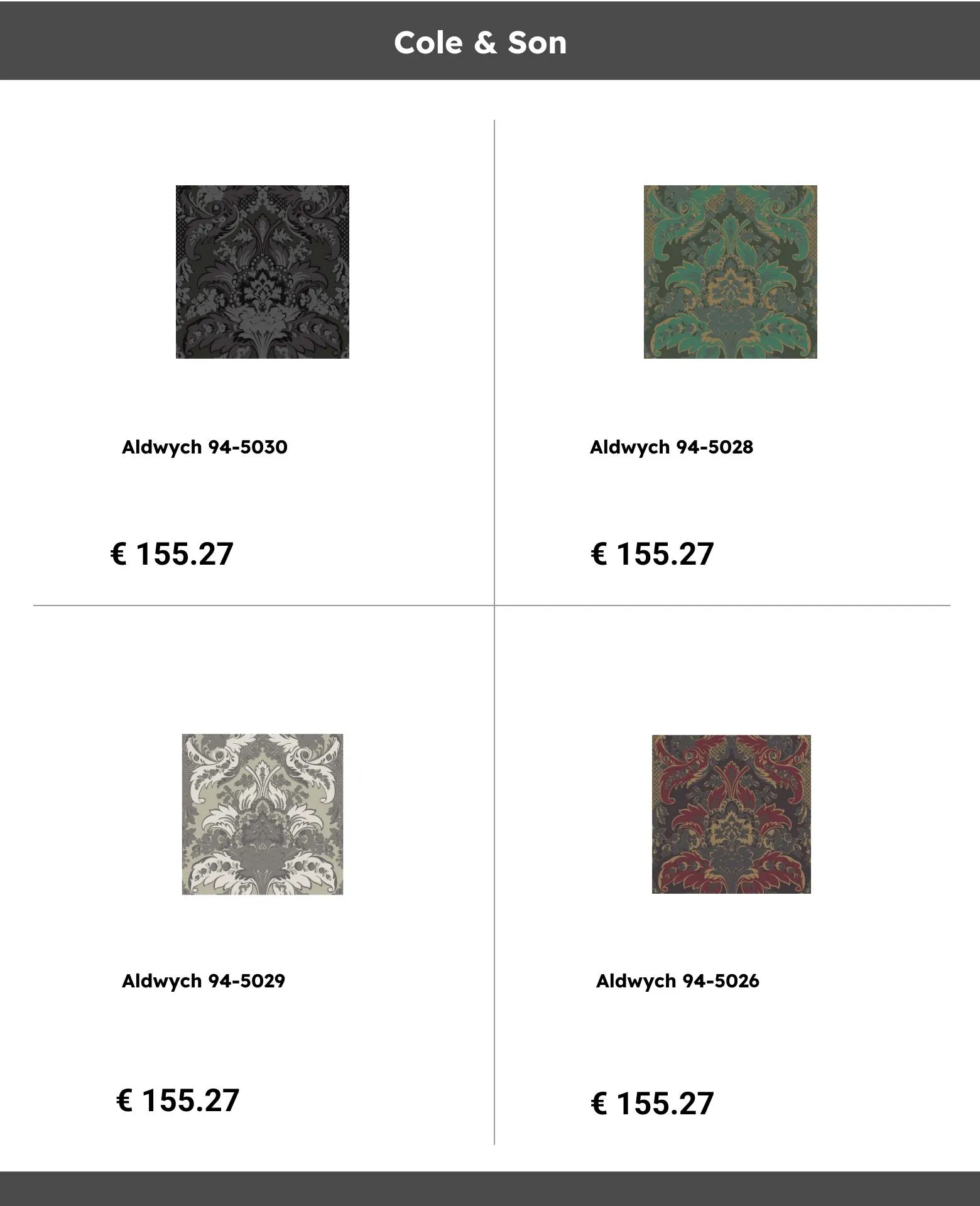 Catálogo de Cole & Son 31 de agosto al 5 de septiembre 2023 - Página 1