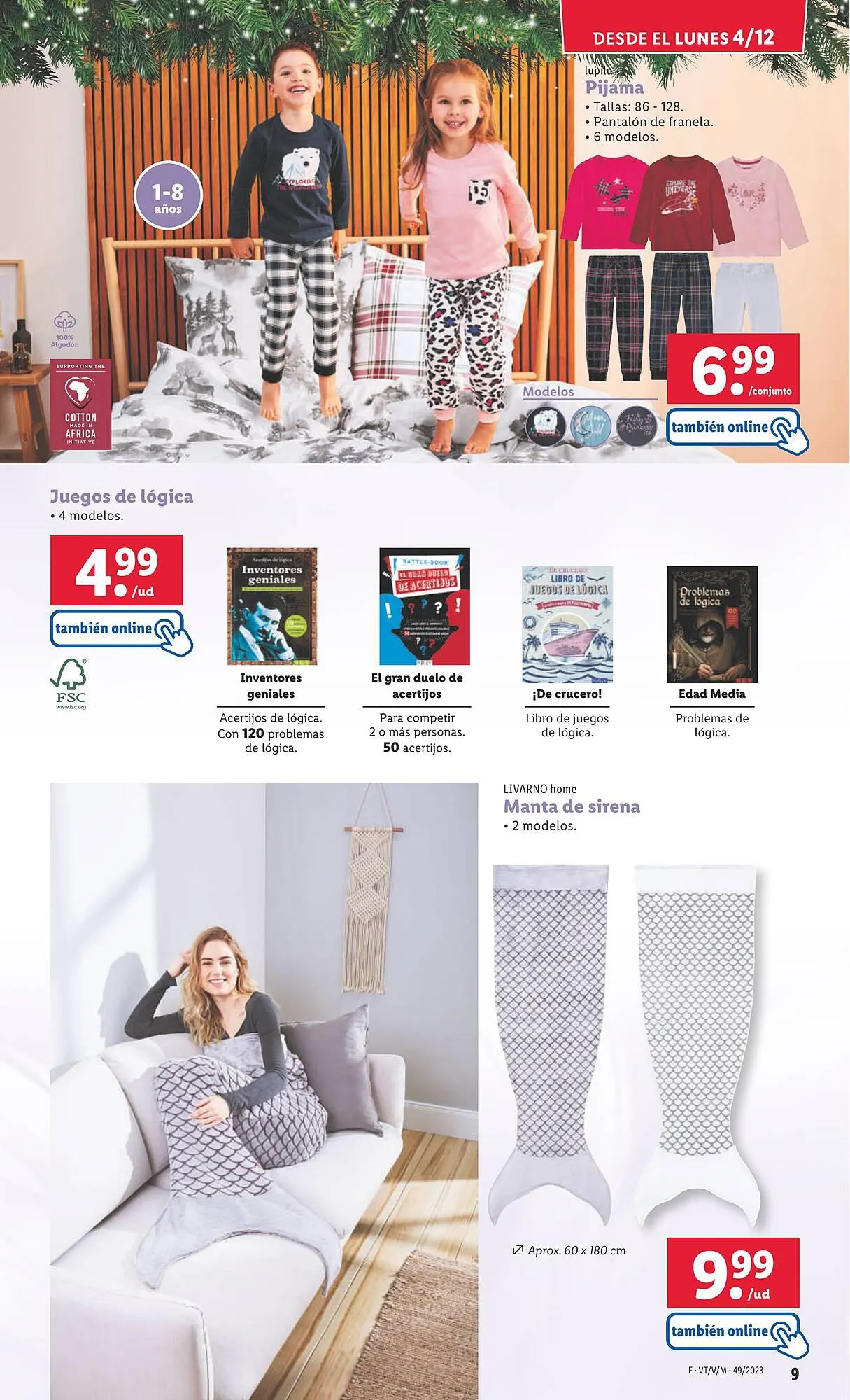 Catálogo de Folleto Lidl 4 de diciembre al 10 de diciembre 2023 - Página 9