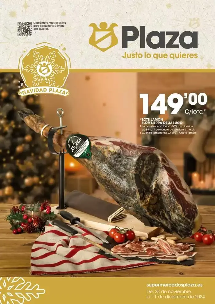 Catálogo de Navidad Plaza 28 de noviembre al 11 de diciembre 2024 - Página 1
