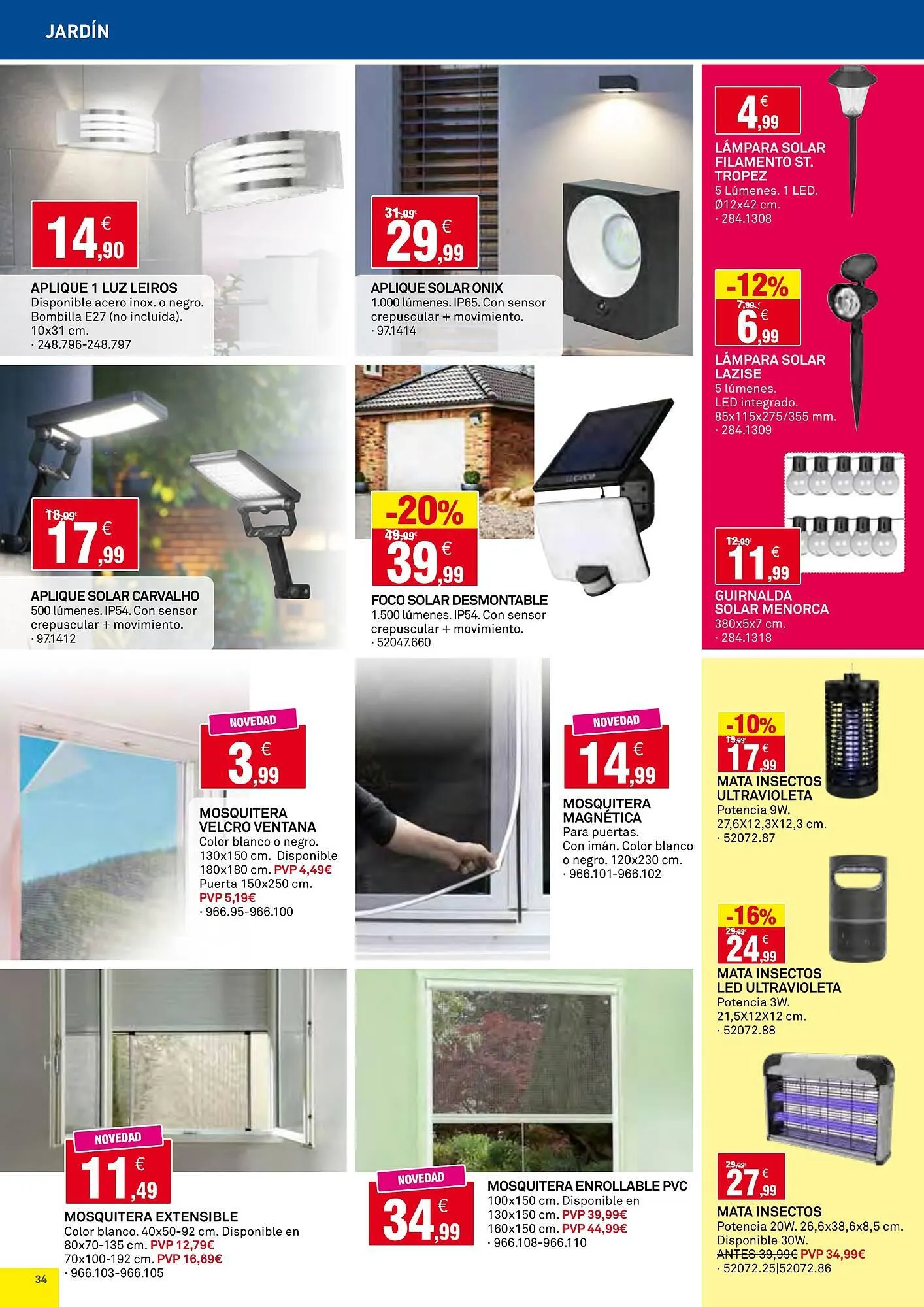 Catálogo de Folleto Bricoking 2 de junio al 13 de junio 2025 - Página 34